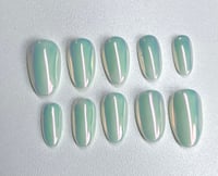Image 2 of Frost Foundation Chrome Press-On Nails