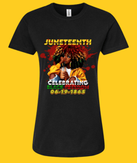 Image 1 of Juneteenth Women's Fine Classic Fit T-Shirt