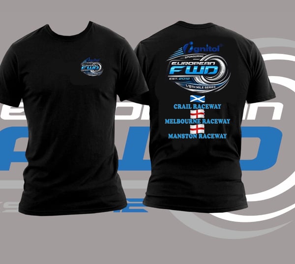 Image of Ignitol UK 1/8th Mile Series T-shirt 