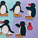 Pingu Sticker Set