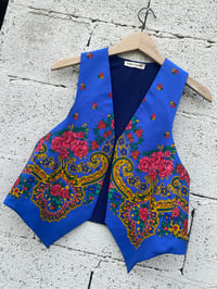 Image 1 of Chaleco feito a man. Foliada235. Talla S. EN STOCK