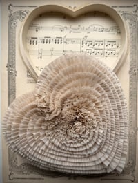 Image 3 of Antique White Heart Candy Boxes