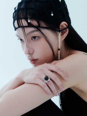 Image of LOWOOL - Net Pearl Beanie