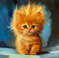 Image 1 of “Flaming Hot Cato" Original painting 