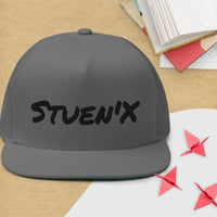 Image 3 of Stuen'X® In Black Snapback Hat