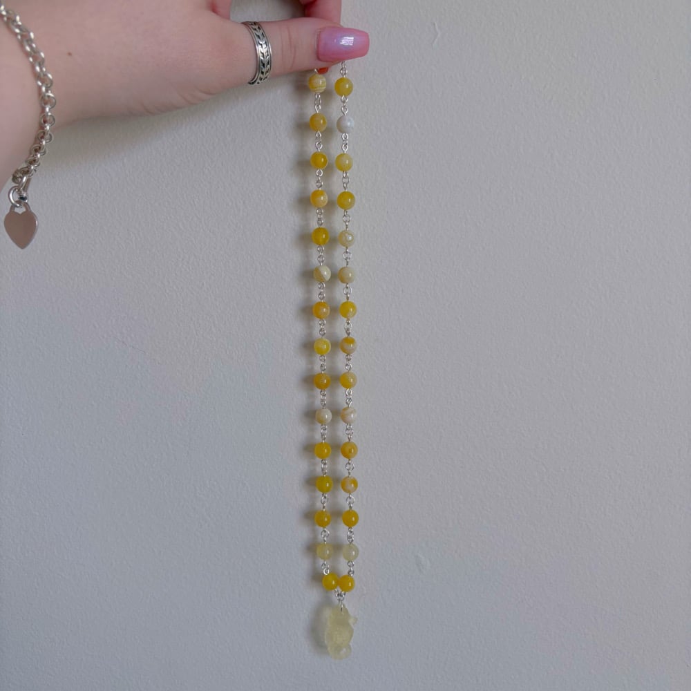 Image of sea glass necklace