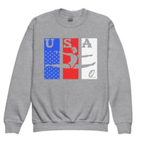 Image 1 of Olympia USA Youth Crewneck Sweatshirt