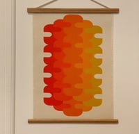 Image 1 of ‘Altogether’ Organic cotton Wall Hanging Vintage Groove Design