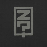 Image 2 of QUESTION SLEEP Shirt - BLACK