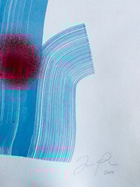 Image 3 of Blue strokes big 3 (original)