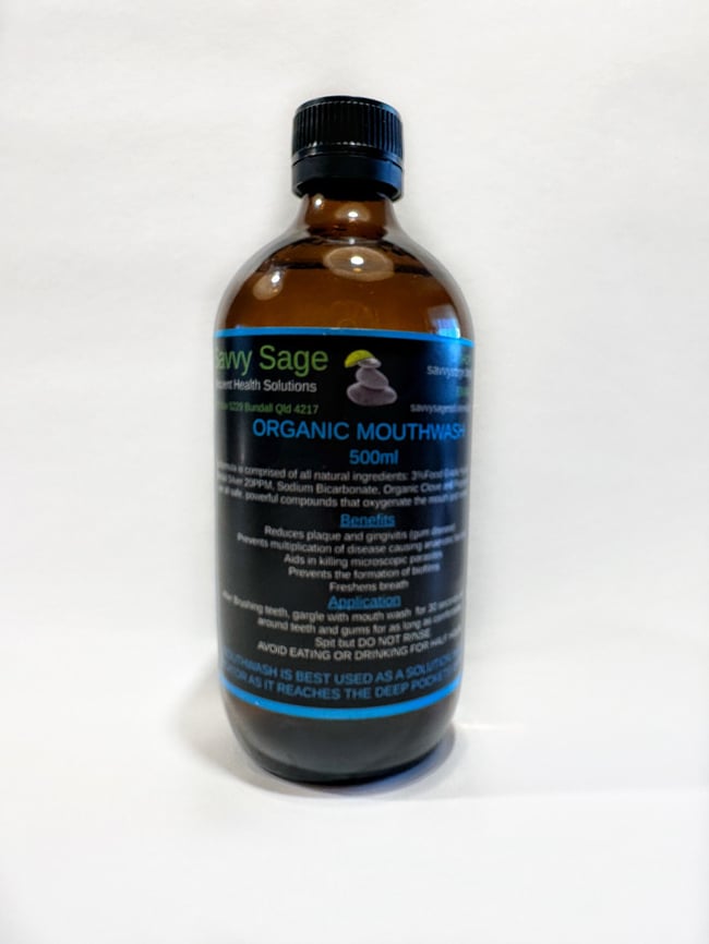 500ml Organic Mouth Wash