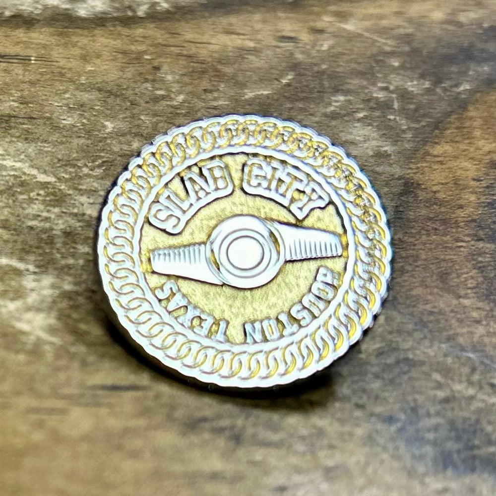 Explicit Ink Slab City Pin Gold