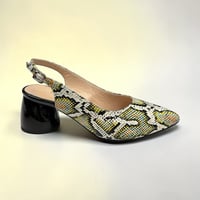 Image 1 of LOUJO ISLA BEIGE YELLOW SNAKE