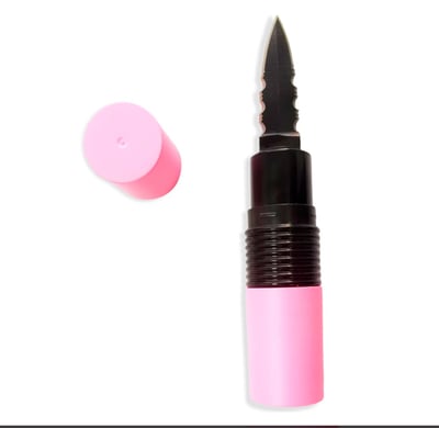 Image of Pucker-Up Lipstick Knife (LIGHT PINK )