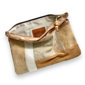 Image of PATCHWORK PAINTER'S POUCH