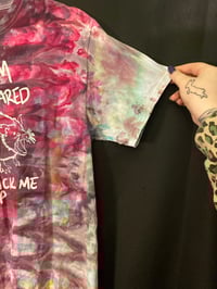 Image 3 of MEDIUM Mom I'm Scared Come Pick Me Up Tie Dye Shirt  1