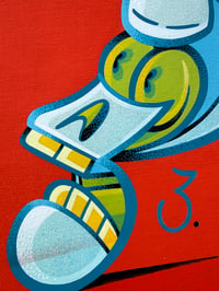 Image 2 of 3. Original Art On Canvas