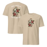 Image 5 of Jesus Loves Me & My Tattoos Short-Sleeve Unisex T-Shirt