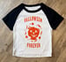 Image of Haloween Forever Cropped Raglan Women’s Tee