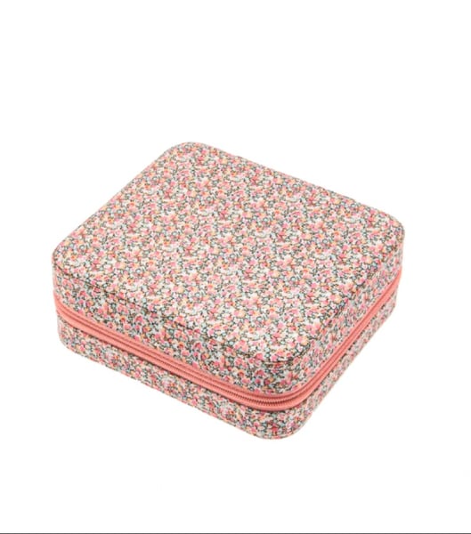 Image of Jewellery Box Square - Liberty Pepper Pink