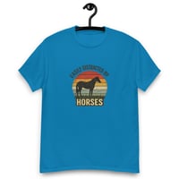 Image 7 of Unisex classic tee, Easily Distracted By Horses Tee