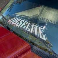 Image 4 of “Obselite” y2k Style Windshield Banner