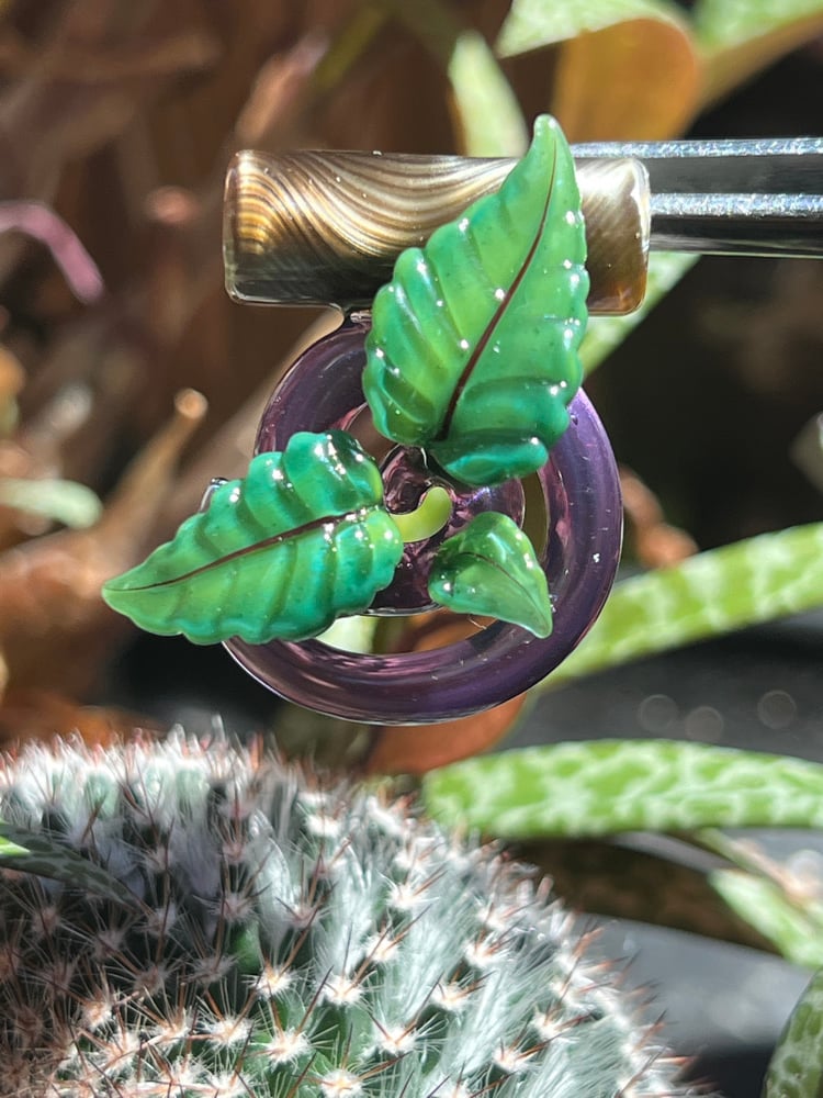 Image of Leaf Spiral Pendant
