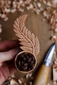 Image 6 of Fern Leaf - Coffee  Scoop 