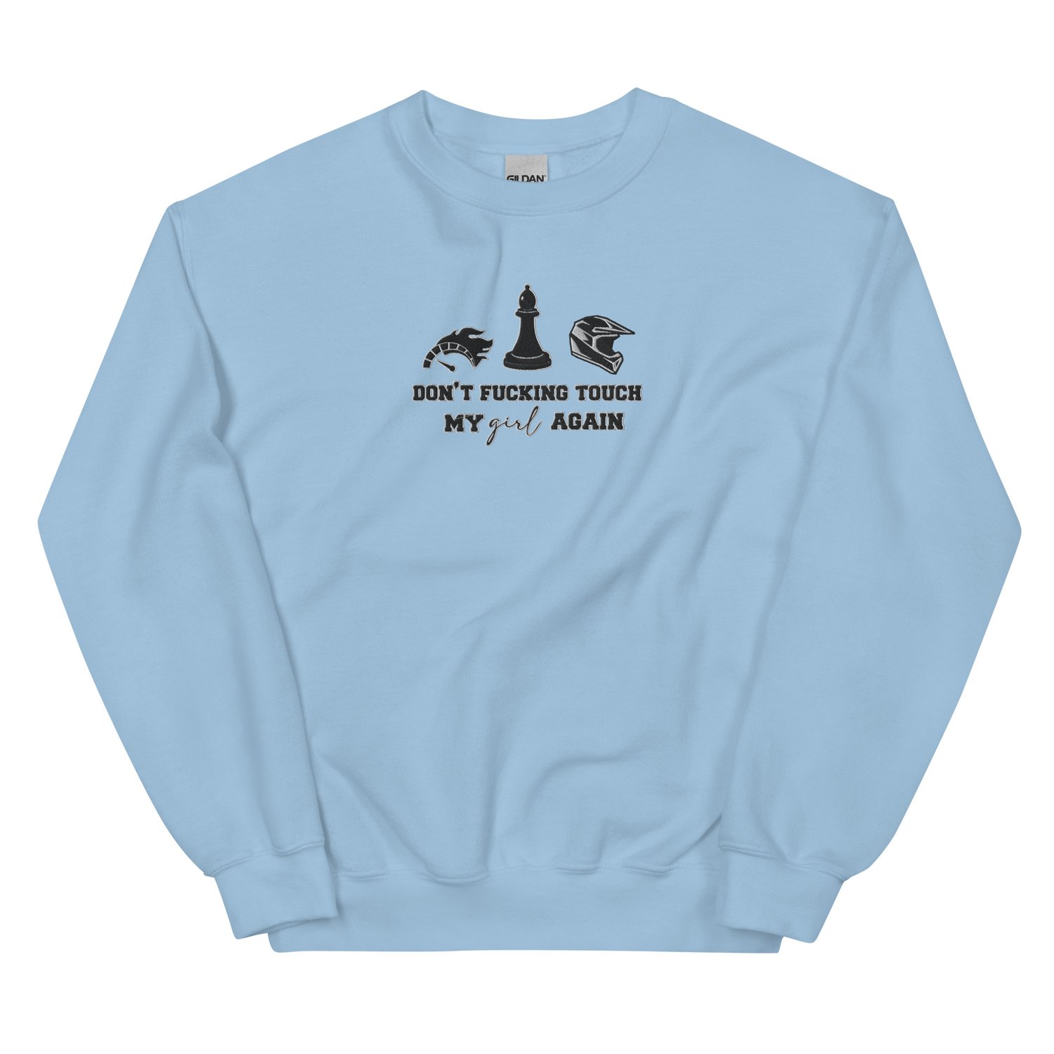 Image of Officially licensed Theo my girl embroidery Unisex Sweatshirt