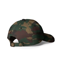 Image 5 of ArtxAdrienne "Tomato" Collection Camo Hat 