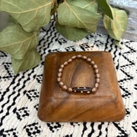 Image 3 of Beaded Copper Bracelet 