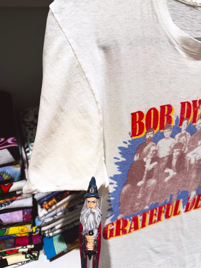 Grateful Dead 1987 Dylan & The Dead Lot T-Shirt - Fits M