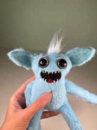 Image 2 of Small Weighted Monster - Light Blue