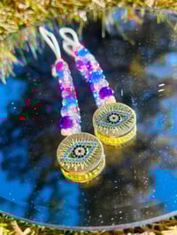 Image 3 of Evil Eye Pendent Keychains 