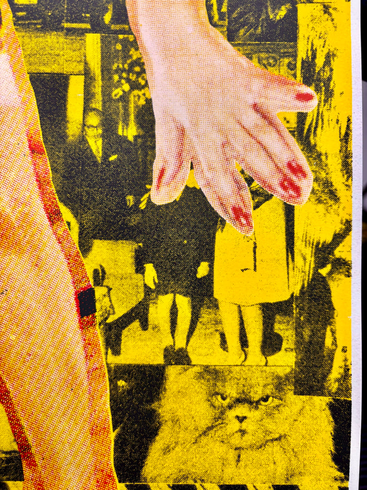 WOLF EYES // SCREEN PRINTED POSTER BY WITTY Image 4