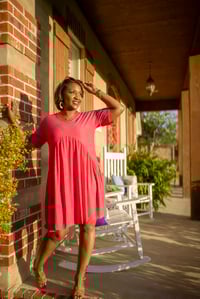 Image 1 of Short Dotted Dress