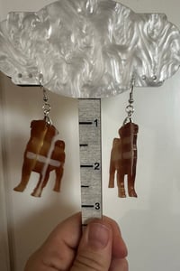 Image 4 of Pug Bracelet & Earring Set