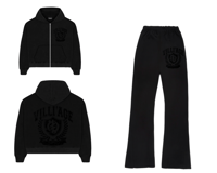 Image 4 of VILLI’AGE COLLEGIATE  ZIP COLLEGIATE SWEATSUIT 