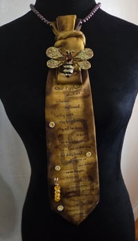 Our Father Prayer Inspirational Tie