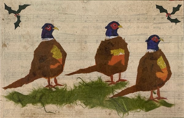 Image of Festive Pheasants 