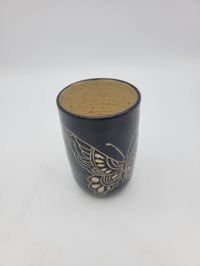 Image 2 of Black Butterfly Tumbler 