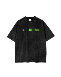 Image 2 of Electric Neon Acid Wash L.A.T.M oversize