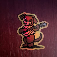 Image 1 of Small Holographic Dawg Sticker