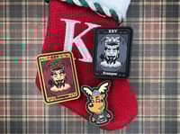 Image 2 of Krampus Tarot Card RE Patches
