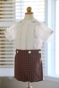 Image 5 of Size 3 Hollis Tartan Button-on Suit