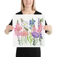 Image 5 of Cosmos Garden- Poster Print