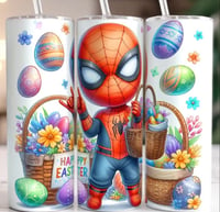 Spiderman Easter 20oz tumbler