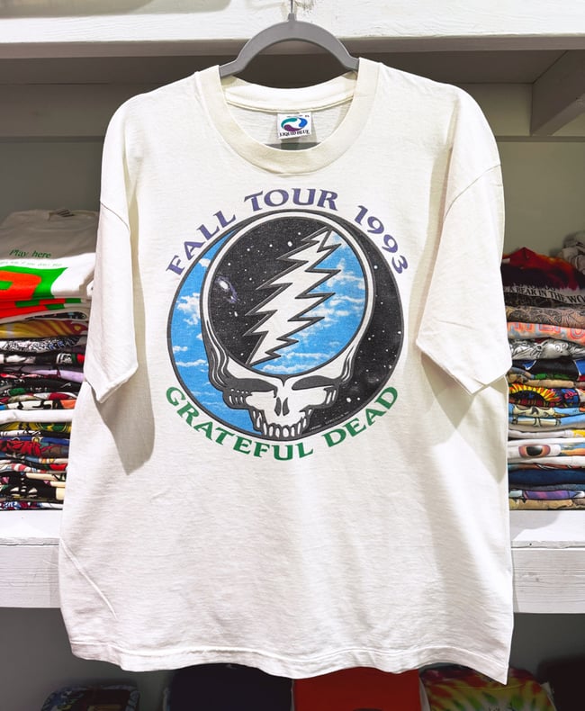 Grateful Dead 1993 Fall Tour T-Shirt - Size XL 