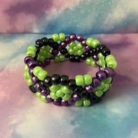Image 4 of DNA Twist Kandi Cuff