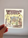 Grateful Dead 90s Shakedown Cafe 6" Window Sticker